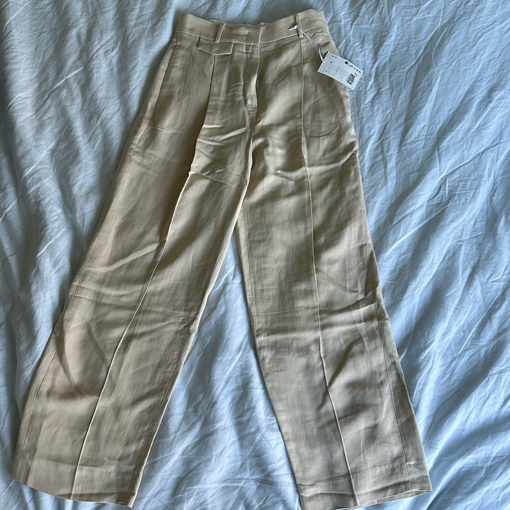 COS linen blend pants